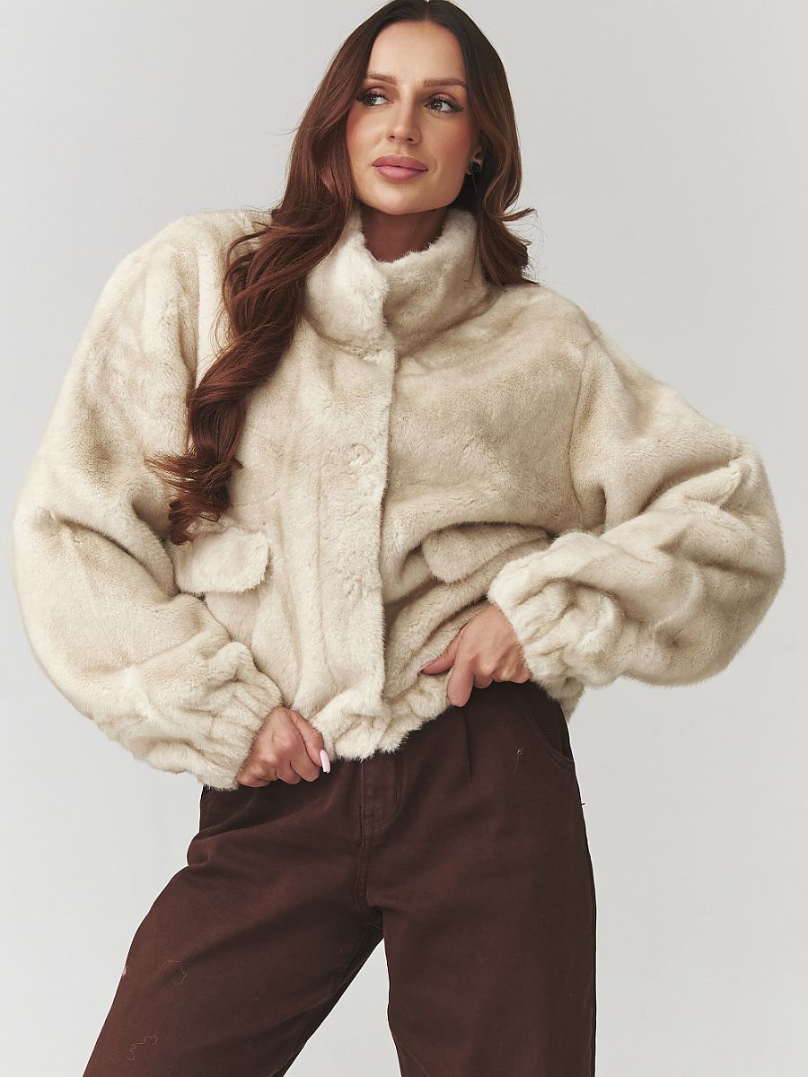  Jacket model 220779 Makadamia 