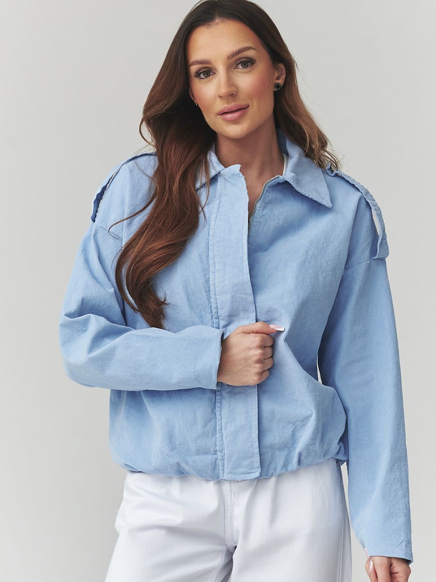  Corduroy jacket model 225694 Makadamia 