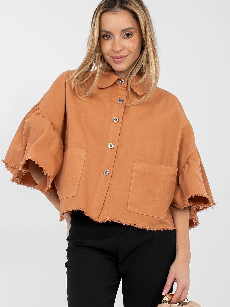 Denim jacket model 223785 Rue Paris 